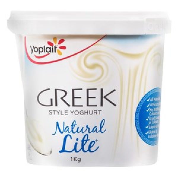 Yoplait Yoghurt Tub Greek Lite Natural Reviews - Black Box