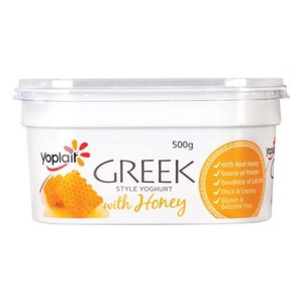 Yoplait Yoghurt Tub Greek Style Honey Reviews - Black Box