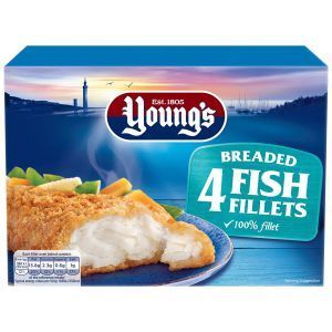 Youngs Fish Fillets Breaded 400g Reviews - Black Box
