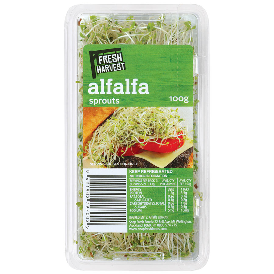 Fresh Harvest Sprouts Alfalfa Reviews - Black Box