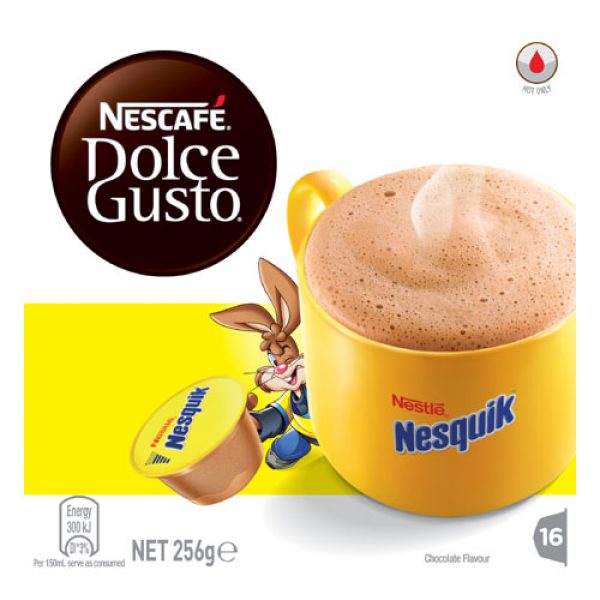 Nescafe Dolce Gusto Nesquik Chocolate, 16 Capsules x 16g