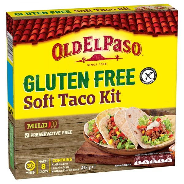 Old El Paso Gluten Free Soft Taco Kit Reviews Black Box