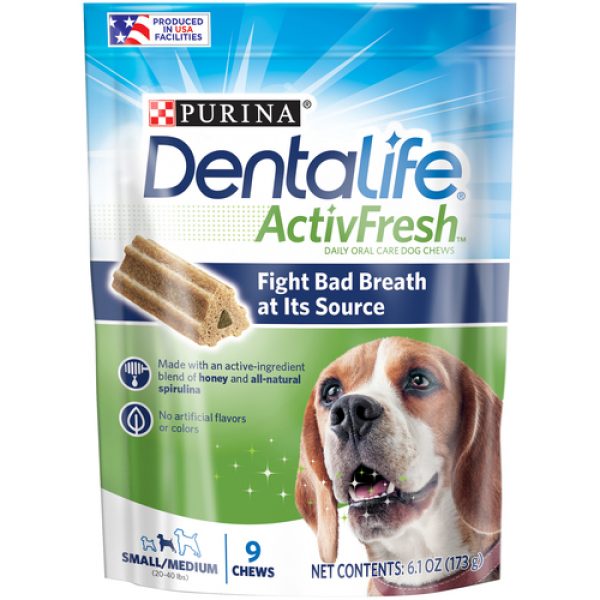 Dentalife Active Fresh Small/Medium Dog Chew Treats Reviews - Black Box