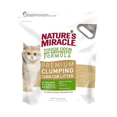 Natures Miracle Premium Clumping Corn Cob Litter Reviews - Black Box