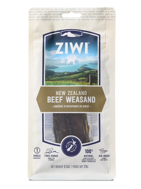 Ziwi Good-Dog Chews Beef Weasand Dog Treats Reviews - Black Box