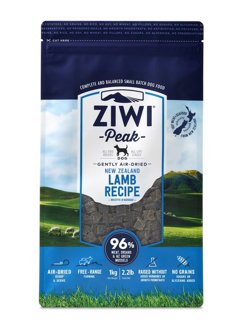 Ziwi Lamb Air Dried Dog Food Reviews - Black Box