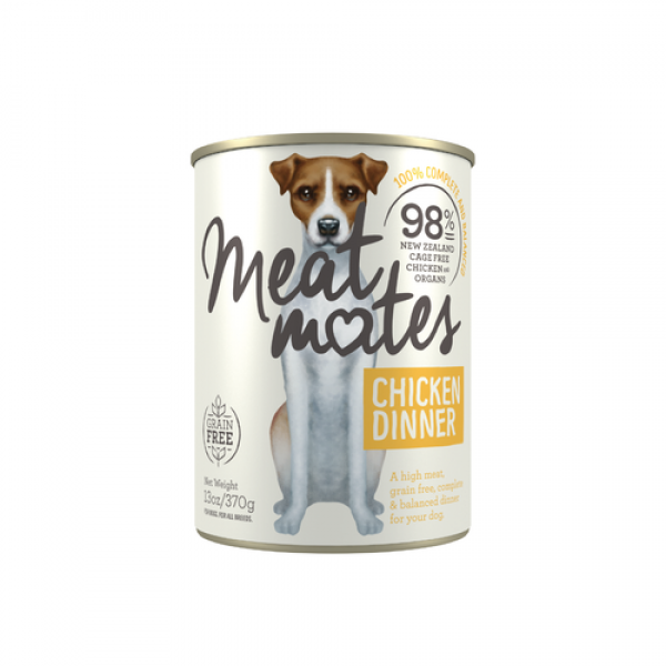 Meat Mates Chicken Dinner Wet Dog Food Reviews Black Box