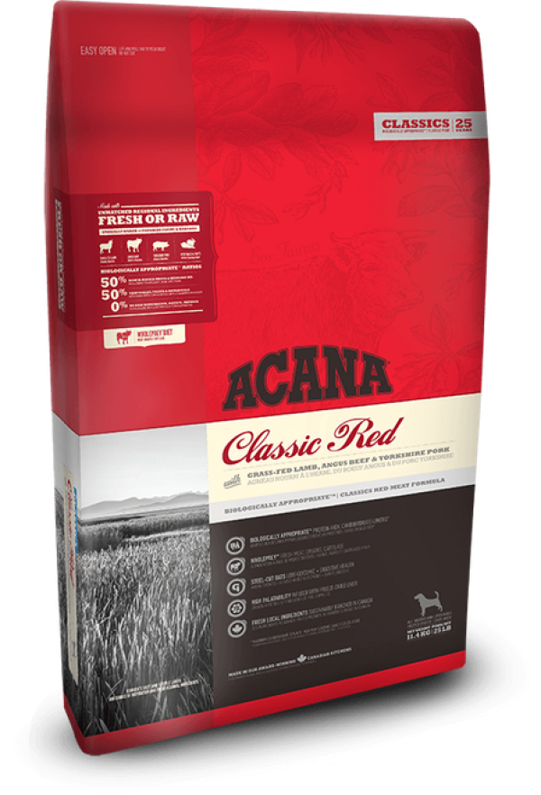 Acana Classics Classic Red Dry Dog Food Reviews Black Box