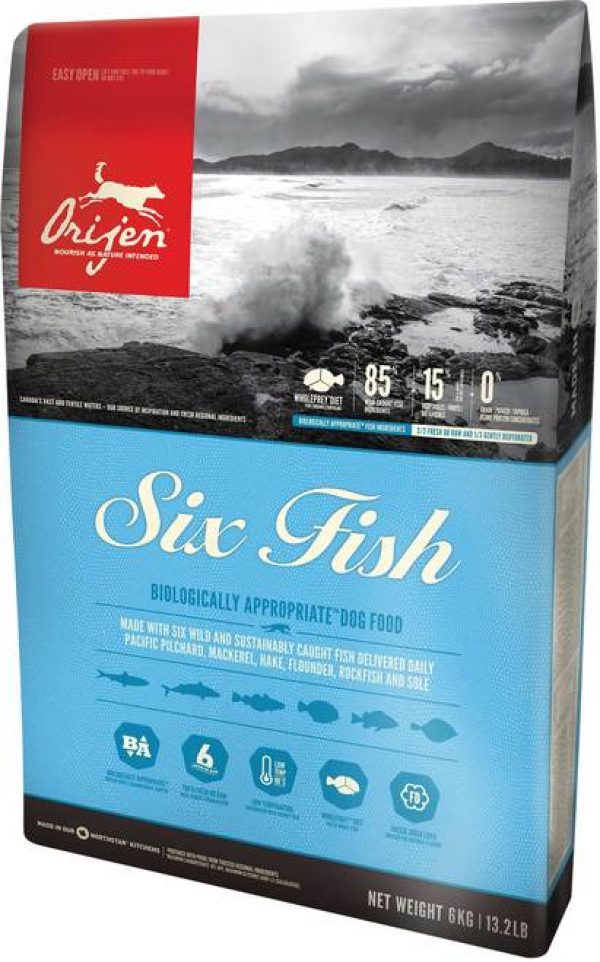 Orijen Six Fish Dry Dog Food Reviews Black Box