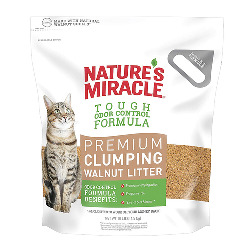 Natures Miracle Premium Walnut Clumping Litter Reviews - Black Box