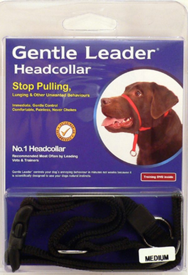 Beau Gentle Leader Head Collar Black Reviews Black Box