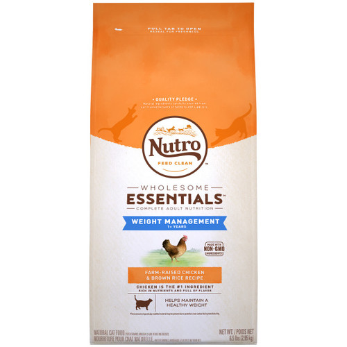 Nutro Wholesome Essentials Weight Management Adult Natural Dry Cat Food 