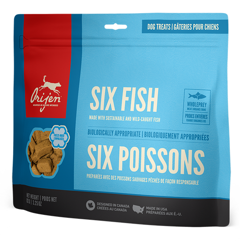 Orijen Six Fish Dog Treats Reviews - Black Box