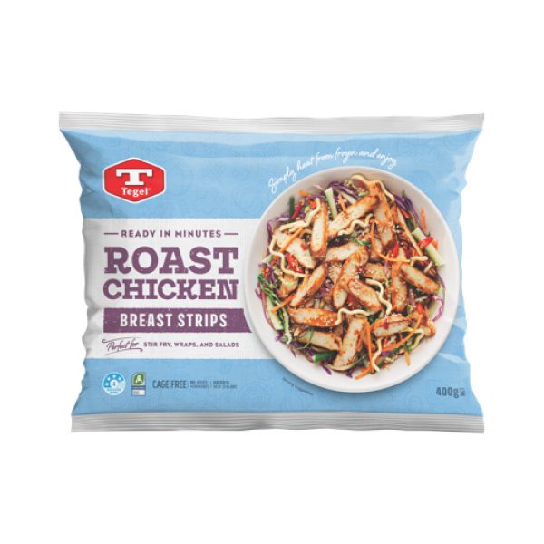 Tegel Roast Chicken Breast Strips 400g Reviews - Black Box