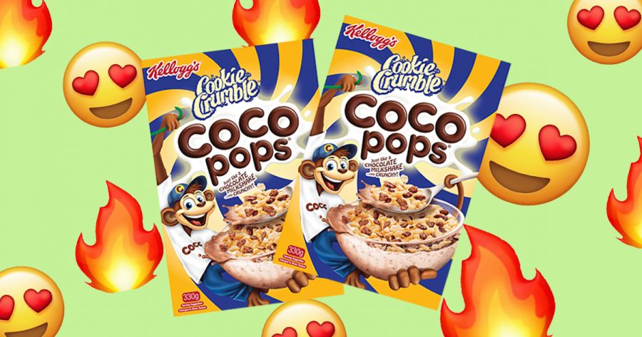 Kellogg's Coco Pops Cookie Crumble Cereal Reviews - Black Box