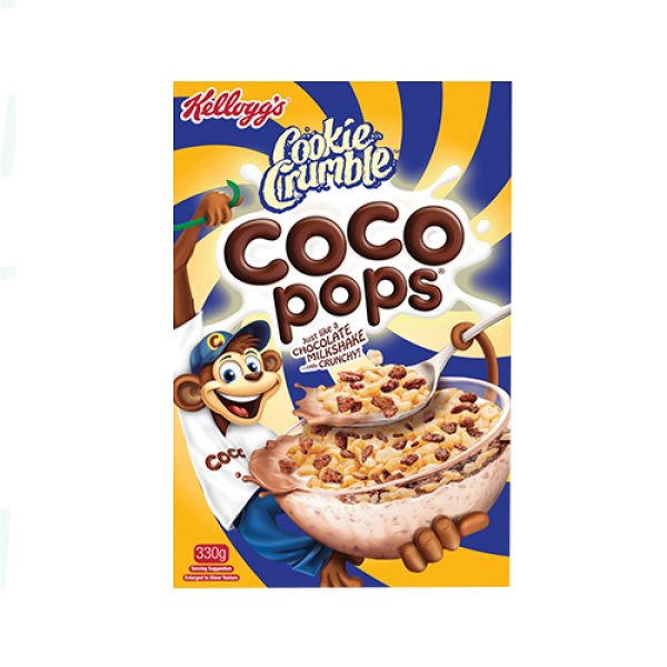 Kellogg's Coco Pops Cookie Crumble Cereal Reviews - Black Box