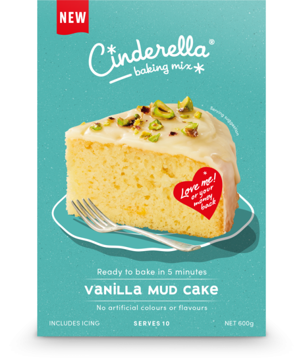 Cinderella Vanilla Mud Cake 600g Reviews - Black Box