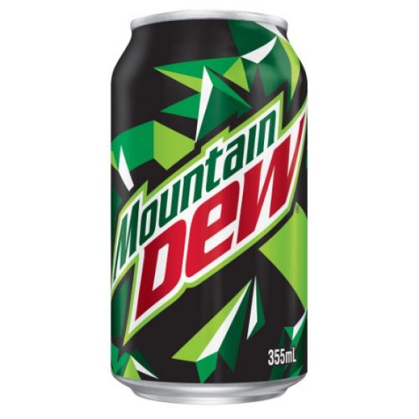 Mountain Dew Soft Drink 355ml Reviews - Black Box