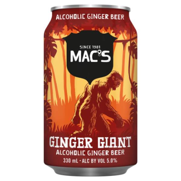 Mac's Ginger Giant RTD (Alcoholic Ginger Beer) Reviews - Black Box