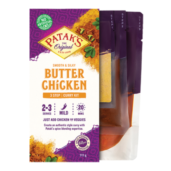 Patak's Butter Chicken Curry Kit Reviews - Black Box