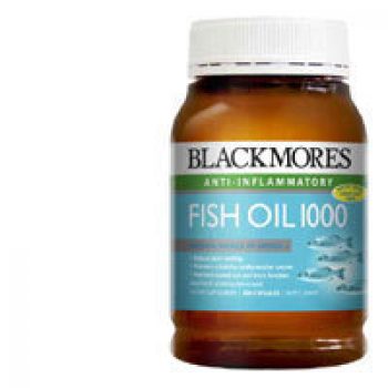 Blackmores Fish Oil 1000mg Capsules Reviews - Black Box