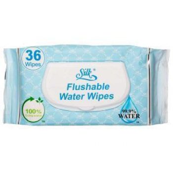 flushable toilet wipes